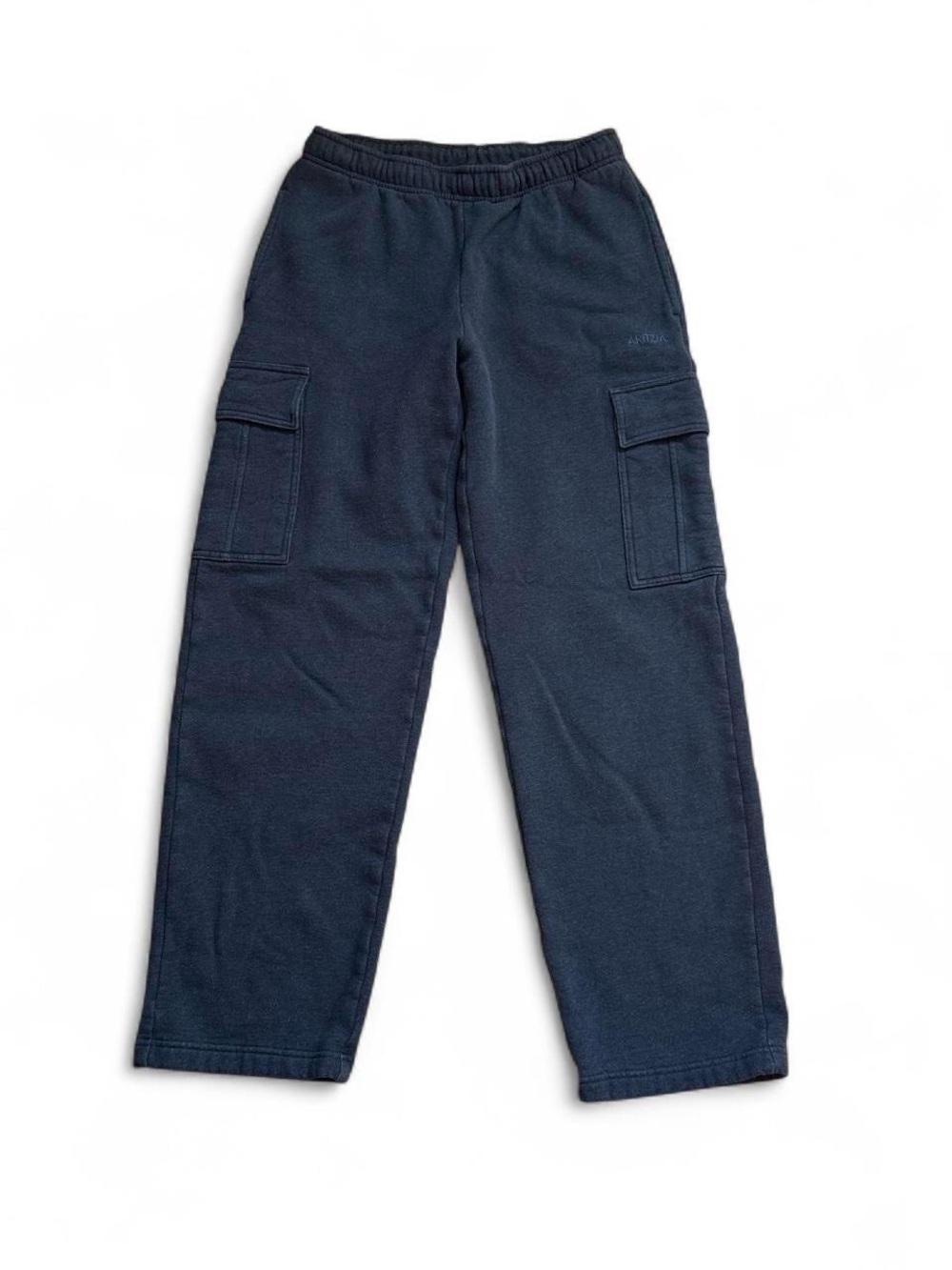 Aritzia Cozy Sweatfleece Mega Cargo Sweatpants Admiral S
